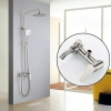 Sen Tắm Tròn Lạnh, Inox 304 mạ Crom Bóng  (ST29)