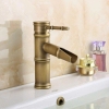 Vòi Lavabo Đồng Ống Tre 20cm (VLB36)