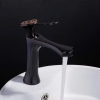 Vòi Lavabo Đồng Tiền Đen LUSENTER (VLB31)