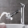 Vòi Lavabo Đồng Thau Mạ Crom Bóng xoay 360 LUSENTER - VLB10