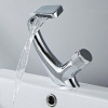 Vòi Lavabo vòm cung Inox 304 mạ Chrome LUSENTER (VLB24)