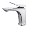 Vòi Lavabo Eo Vuông Cong Inox (VLB74)