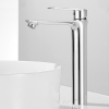 Vòi Lavabo Tròn Tay Tròn Mạ Crom Bóng 30cm (VLB67)