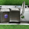 Bồn Rửa Chén 1 Hộc Inox 2 Phím 90x46 (BRC46)