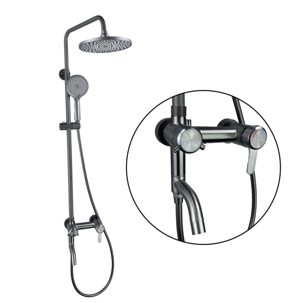 Sen Cây Nóng Lạnh Inox 304 Mạ Xám (ST90)