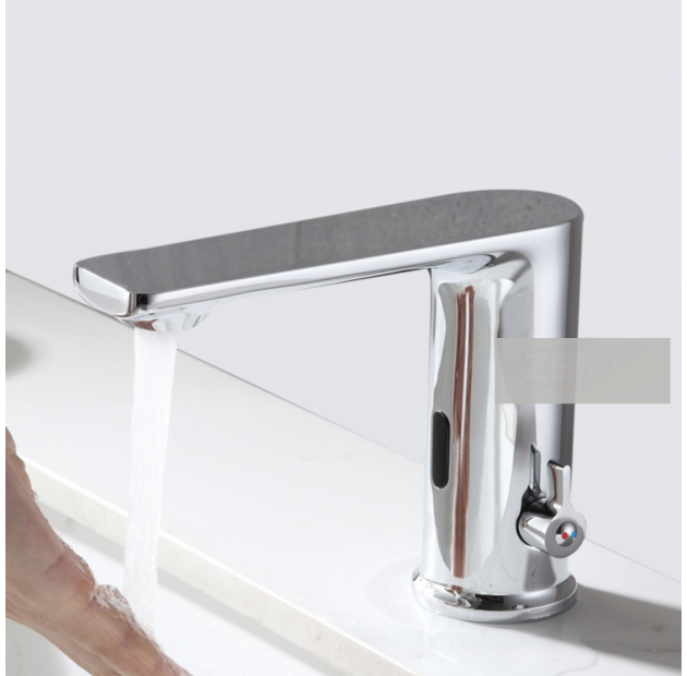 Vòi Lavabo Cảm Ứng Inox Mạ Crom (VLBCU09)