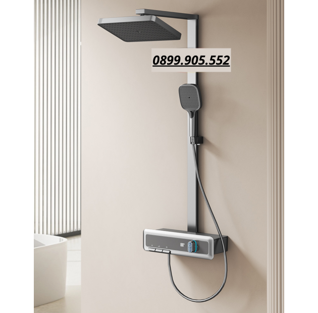 Bộ Sen Cây Tắm Nóng Lạnh Hiển Nhiệt 3 Phím Đàn ST78