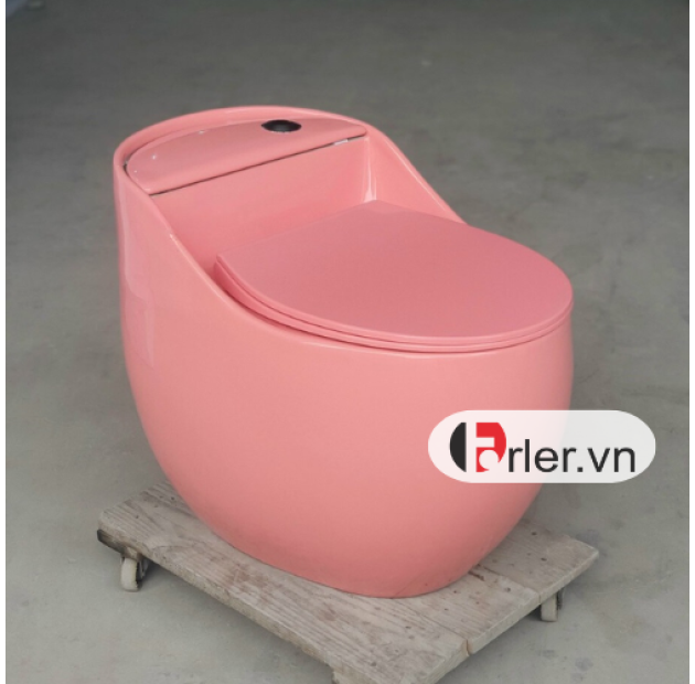 Bồn Cầu Trứng Full Hồng FORLER (BCT21)