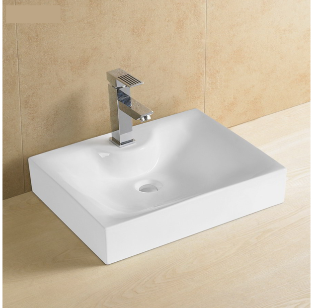 Chậu Lavabo Đặt Bàn KT 535x415x105mm (LB91) 