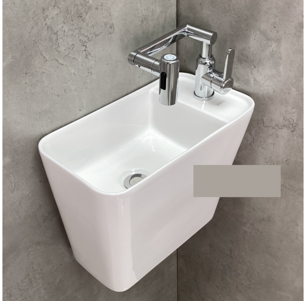 Chậu Treo Tường Lavabo Trắng Sứ (LBTT23)