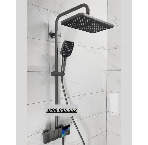 Sen Cây Tắm Nóng Lạnh Sơn Tĩnh Điện Xám Vặn Cơ ST85