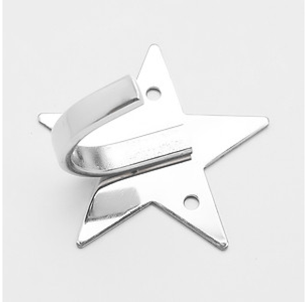 Móc Áo Đơn Ngôi Sao Inox 201 (MA14)