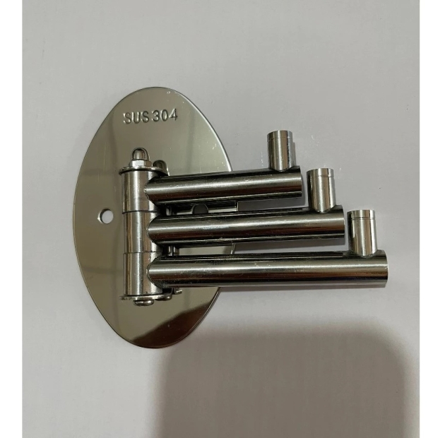 Móc Áo 3 Chia 3 Inox 304 Chính Hãng (MA11)