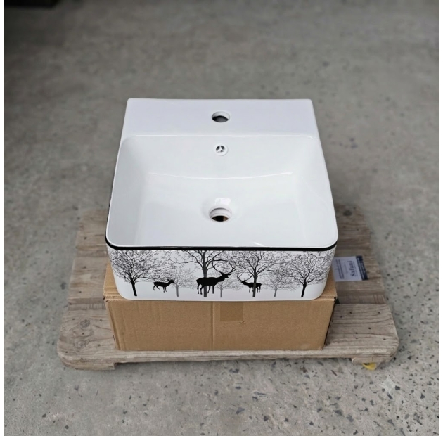 Lavabo Treo Tường Hươu Đen (LBTT12)