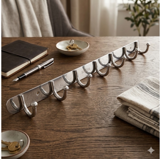 Móc Áo Tròn Inox 304 Chính Hãng (MA07)