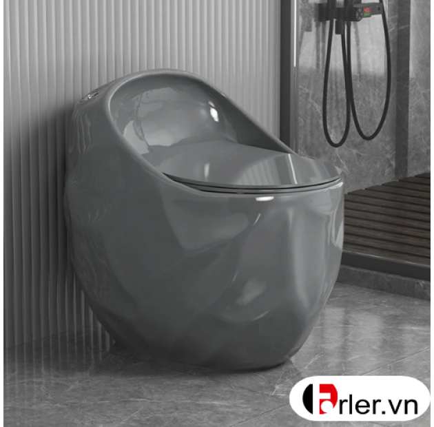 Bồn Cầu Trứng Xám Peanut ForLer (BCT23)