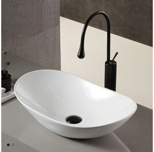 Lavabo Đặt Bàn Thuyền Trắng LUSENTER (LB05)