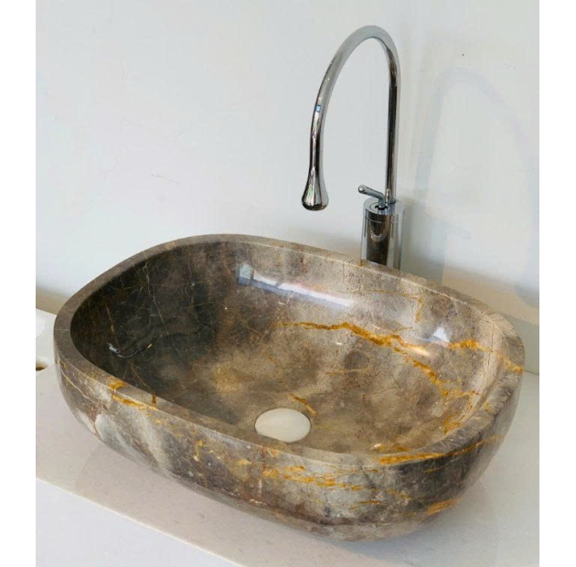 Lavabo Đá Bầu Dục - Yellow Forest (BST74 (LBD18)