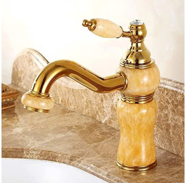 Vòi Lavabo Cổ Ngọc 20cm (VLB39)