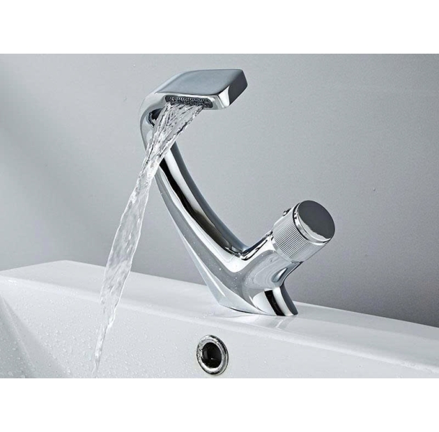Vòi Lavabo vòm cung Inox 304 mạ Chrome LUSENTER (VLB24)