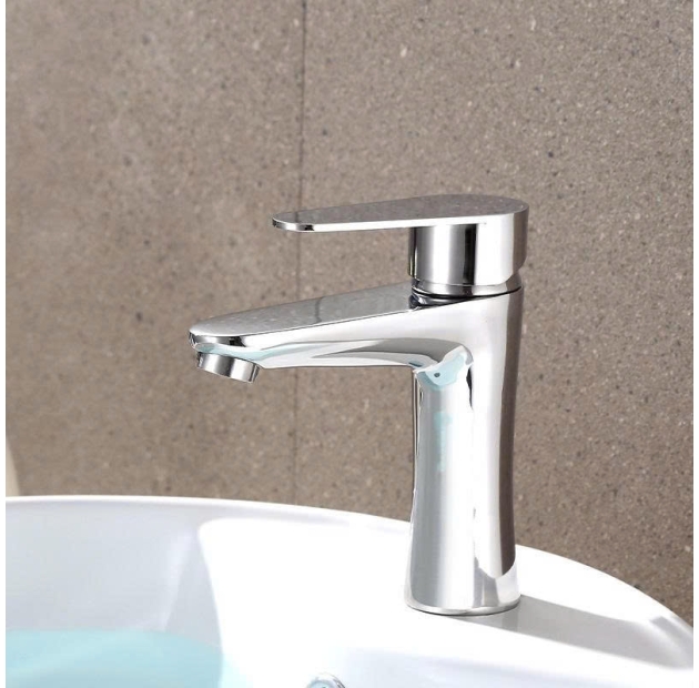 Vòi Lavabo Tròn Eo Mạ Crom Bóng 20cm (VLB58)