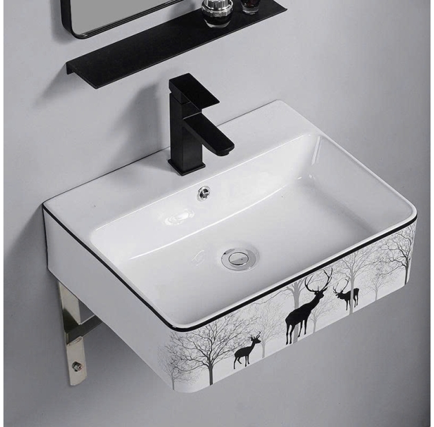 Lavabo Treo Tường Hươu Đen (LBTT12)