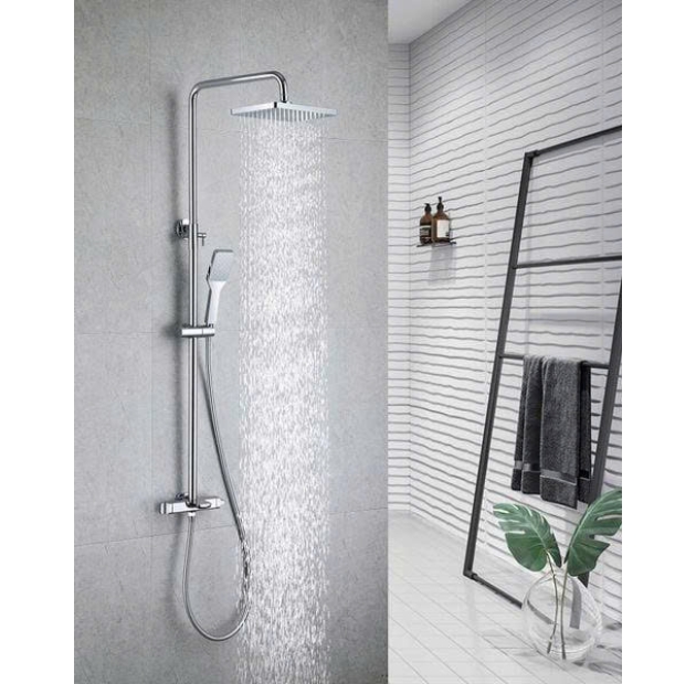 Sen Cây Lạnh Một Đường Nước Đồng Thau Mạ Croom