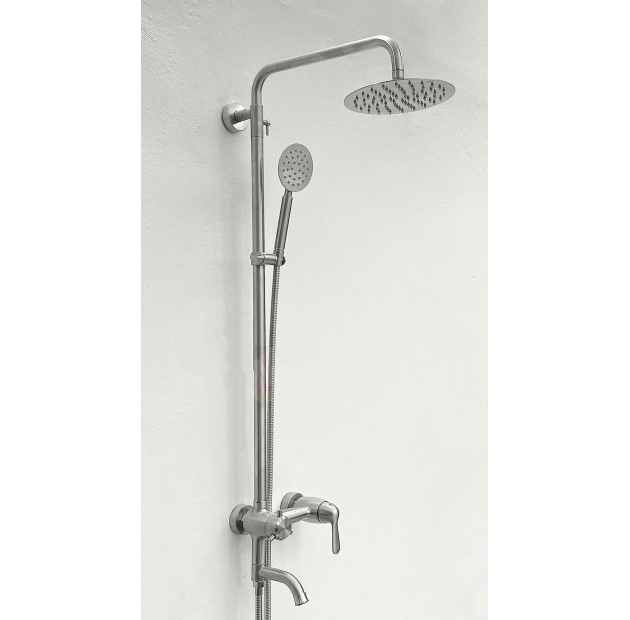 Bộ Sen Cây Nóng Lạnh Inox304 SUS8203-Circle ST64