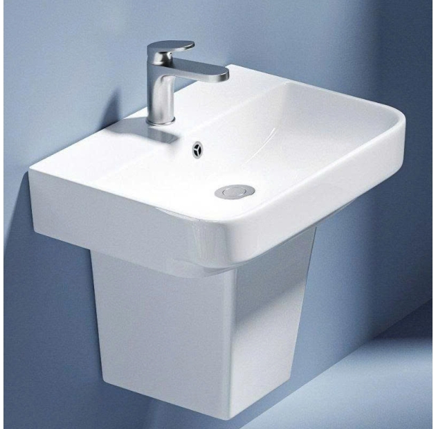 Chậu Lavabo Treo Tường KT 540x400x450mm (LBTT27)