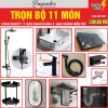 Combo Nhà Vệ Sinh Trọn Bộ 11 Món - CB15 