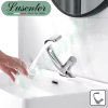 Vòi Lavabo vòm cung Inox 304 mạ Chrome LUSENTER (VLB24)