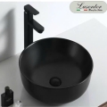 Lavabo Đặt Bàn Tròn Đen LUSENTER (LB12)