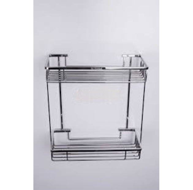 Kệ Góc Thẳng 2 tầng inox 304 (KG12)