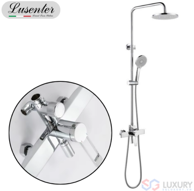 Sen Tắm Inox BÓNG   LUSENTER (ST22)