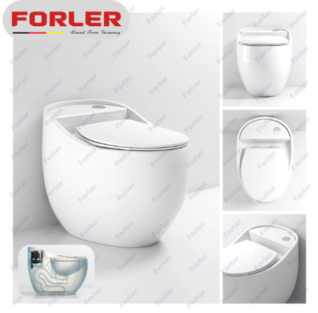 Bồn Cầu Trứng Trắng  FORLER (BCT09)