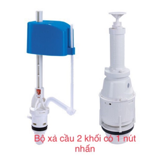 Bộ xả bồn cầu 2 khối 1 nhấn