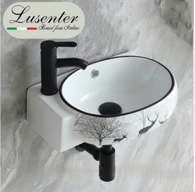 Lavabo Treo Tường Hươu Đen (LBTT10)